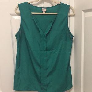 Green blouse